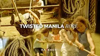 What is Manila Rope? | Ravenox Manila Cordage | Rope Manufacturing | Veteran-Owned #Shorts