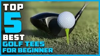 Best Golf Tees for Beginners in 2022 - Top 5 Review | Durable Plastic/Wood Golf Tees