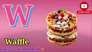 W Letter Words for Kids | W se Words | ABC Alphabet Learning | Hindi English | Trashu Play Kids TV l