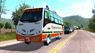 BUSETA NISSAN CABSTAR RUMBO A CALI!! | EXPRESO PRADERA | EURO TRUCK SIMULATOR 2 |