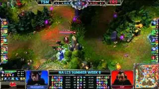 TSM (Team Solomid) vs Curse (CRS) || NA LCS Summer 2013 W8D1 || Full Game HD