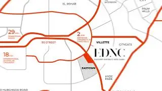 EDNC Location Map
