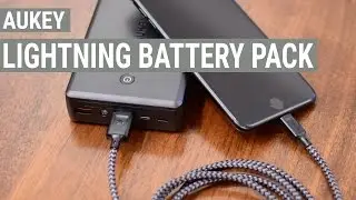 Aukey's Huge 30000mAh Battery Can Charge Over Lightning