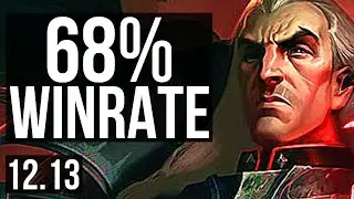 SWAIN vs YASUO (MID) | Rank 4 Swain, 9/1/8, 68% winrate, Legendary | TR Master | 12.13