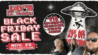 Jays CD & Hobby Black Friday Toy Hunt! 25% Off Gotta Get A Deal Extravaganza!