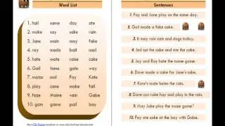 ESL Phonics Lesson: 