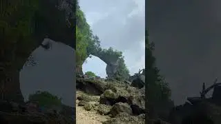 Heavy Rain in Neil Island |Natural Bridge #neilisland #viralvideo #viralshorts #malaysia #tourism