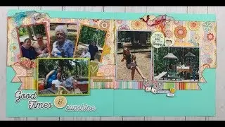 Good Times and Sunshine - Basic Gray - Gypsy - Two Page Layout