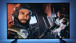 Call of Duty: Infinite Warfare PS4 slim gameplay | 4K TV