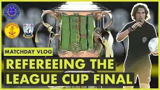 I refereed a cup final!