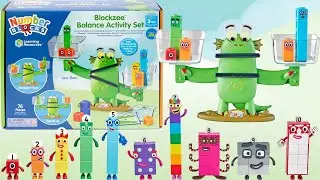 Numberblocks &ndash; Unboxing Numberblock Friends Blockzee Balance Activity Set ! Satisfying ASMR Video
