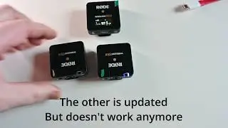 R&oslash;de Wireless Go II trubleshooting after firmware update