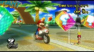 Mario Kart Wii [Wii] Playthrough (Morror Mode Flower Cup) [1080p]