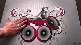 Electronic printing -Litho print poster with sound @ Evolution Print