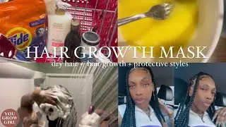 TARGET RUN + Hair Growth Mask + UNIQUE BRAIDED PROTECTIVE STYLES