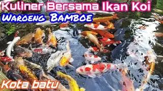 Waroeng Bamboe Batu terbaru || Warung Bambu Batu lesehan sidomulyo || Kota Batu || MG Langit