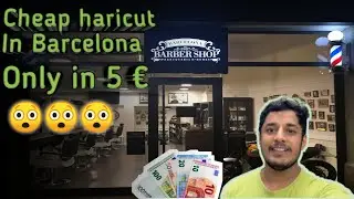 Cheap haircut in Barcelona only in 5&pound; | corta de pelo barato en barcelona