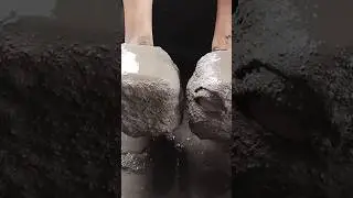 #purecementasmr #asmrvideos #asmrcement #cement #asmrcontent #reddirtcrumbling #charcoal