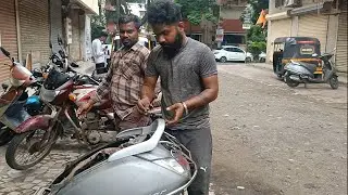 tvs Jupiter bs6 petrol lock 🔐 cebal change @akashbikedoctor bs6 Jupiter