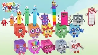 Numberblocks &ndash; 03:56 Minutes Compilation Unboxing Mini Blocklets Numberblocks Friends Activity Set!