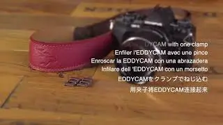 EDDYCAM Anleitung. Einfädeln mit einer Klemme