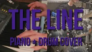 The Line (from Arcane) - twenty one pilots Piano + Drum Cover