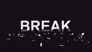 Create Breaking Text Effect with Shadow in After Effects - After Effects Tutorial