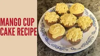 mango cupcake recipe | how to make mango cupcake