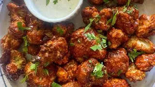 Easy Air Fryer BBQ Cauliflower Wings Recipe