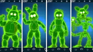 FNAF Radioactive Toy Animatronics Workshop Animations