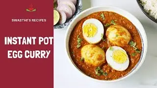Instant Pot Egg Curry - How to make egg curry in instant pot
