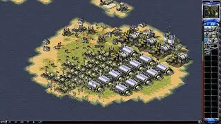 Red Alert 2 World War 1 vs 7 Brutal Enermy AI