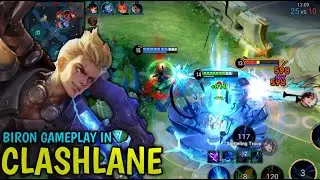 Honor Of Kings : Biron Gameplay In ClashLane | Best Build Biron - HOK