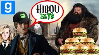 HAGRID MANGE LE LIVREUR UBER ! 😮😱 - POUDLARD RP - GARRY'S MOD FR