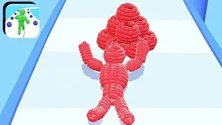 Rope - Man Run Gameplay Big Update!! All Lvl Android, Ios Game Lvl - 8 #shorts