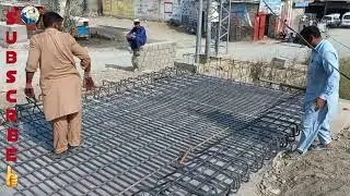 Amazing Machines👍Civil Construction,Culvert Widening Steel Fixing in Progress Technical skilled🤩#ad