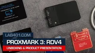 proxmark3 rdv4   unboxing  by LAB401