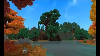 Hytale Gameplay, Exploring the Kweebec Treehouse Stucture, (No Commentary) (Read Description)