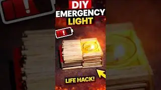 DIY Emergency Light in 1 Minute 💡 | Matchbox Life Hack 😱