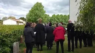 Saidas begravning. Önnestad.