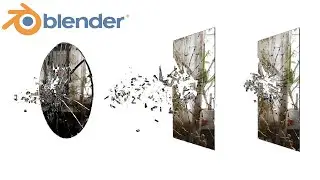 Broken Windows and Mirrors Glass 3D Models for Blender 3D