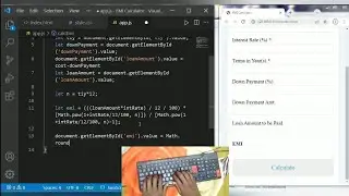 Coding An EMI Calculator - No Talking