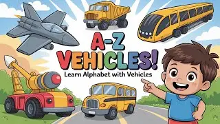 A to Z Special Vehicles for Kids &ndash; Learn the Alphabet with Cool Machines!
