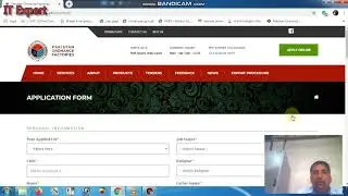NEW JOB PAKISTAN ORDINANCE FACTORY 2020
