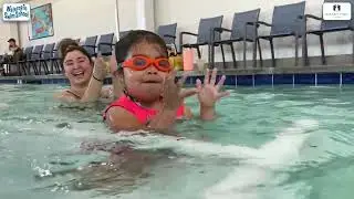 Smart Fish learn to swim float swim in school.