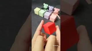 The Infinite Illusion of Rotating Paper Cubes #shorts #shortsfeed #papercubes