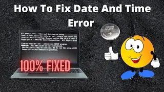 how to fix date and time error.|  how to fix time and date on computer permanently | 100% FIXED
