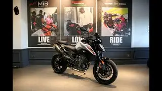 2024 KTM Duke 790 with Akrapovic Exhaust walk around video - RNC Motorcycles stock