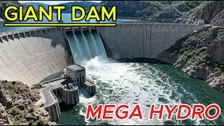 Building a Giant Hydroelectric Dam| From Water to Electricity | (Full Process)