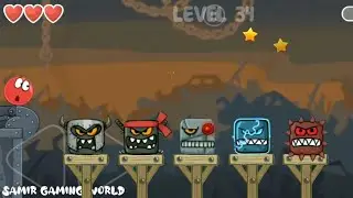 Red Ball 4 All mini Bosses